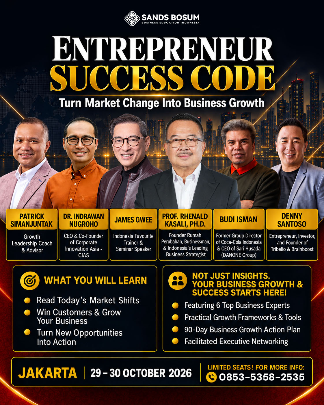 Poster Entrepreneur Success Code