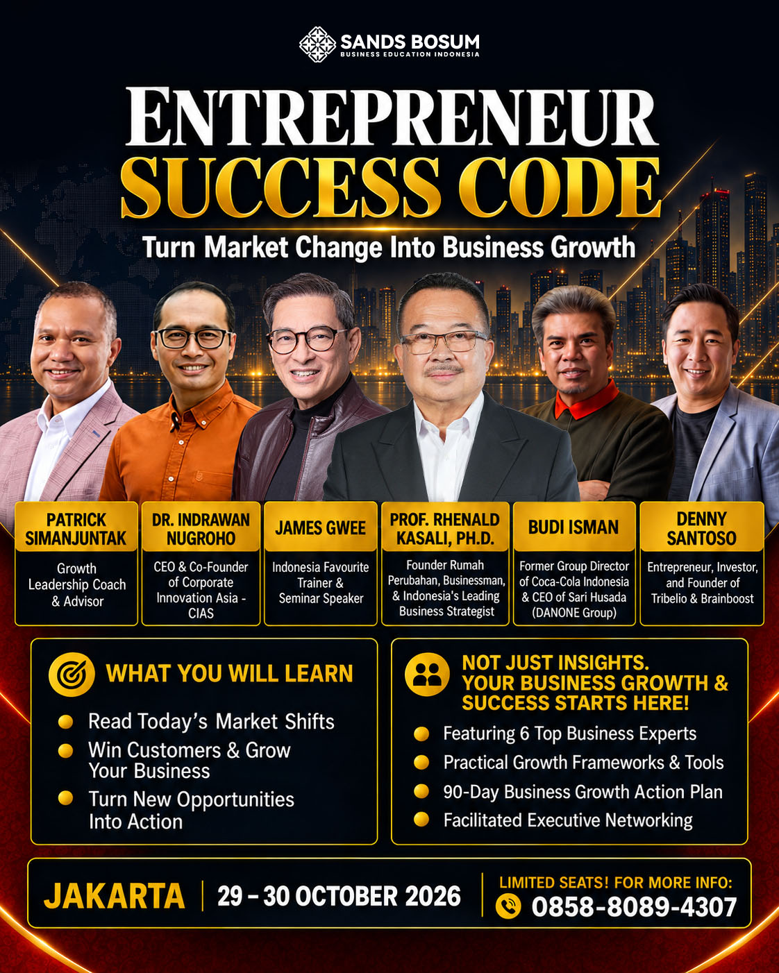 Poster Entrepreneur Success Code